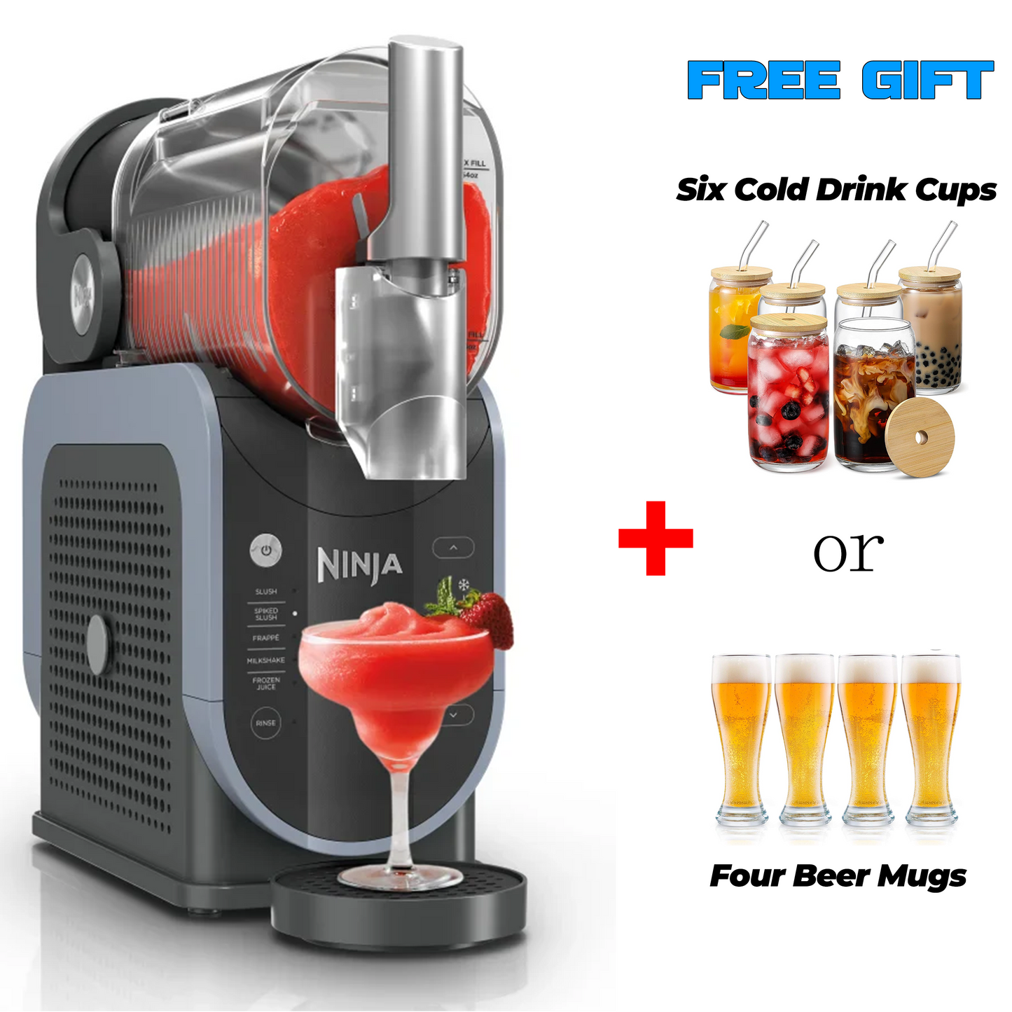 SLUSHi Professional Frozen Drink Maker - New Year Flash Sale