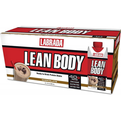 Labrada Nutrition Lean Body RTD 40grams Protein Shake, 12 x 500 ml carton