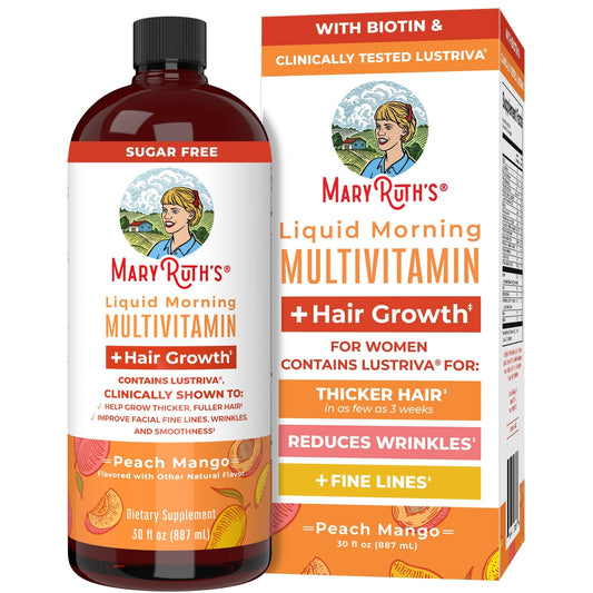 Liquid Morning Multivitamin + Hair Growth