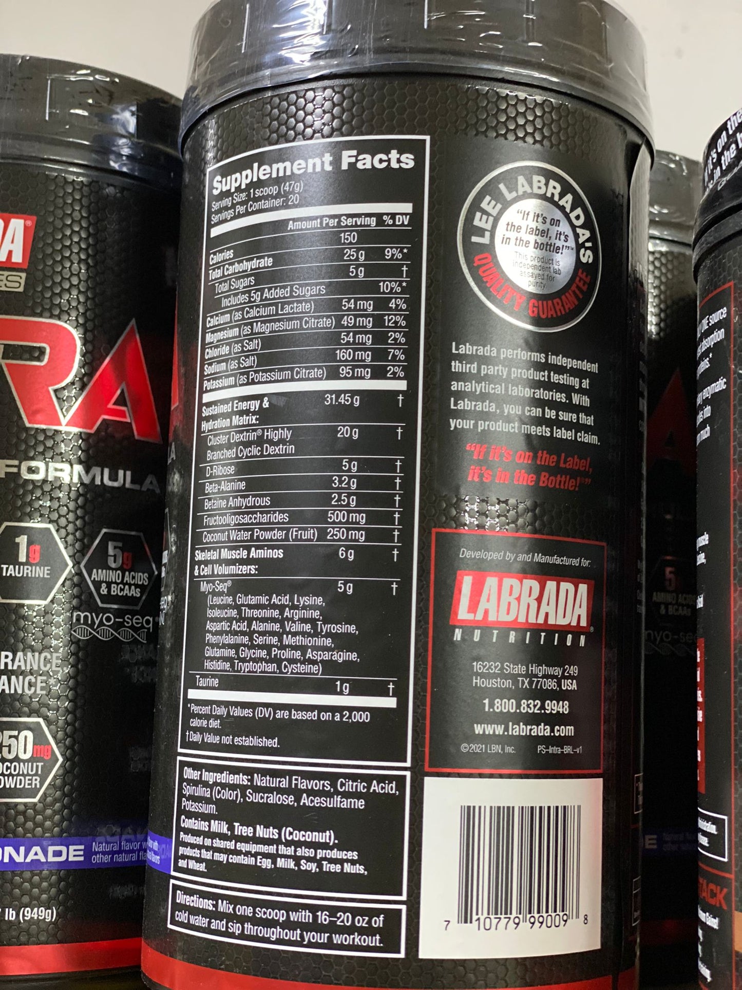 Labrada Pro Series Intra Workout Formula (Essential Amino Acids) 2.07lb (949g)