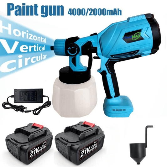 iToolMax High-pressure Cordless Paint Sprayer with 2 Batteries