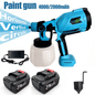 iToolMax High-pressure Cordless Paint Sprayer with 2 Batteries