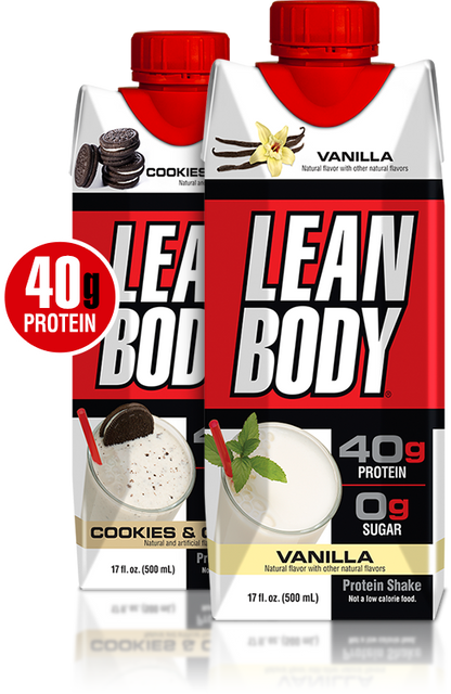 Labrada Nutrition Lean Body RTD 40grams Protein Shake, 12 x 500 ml carton