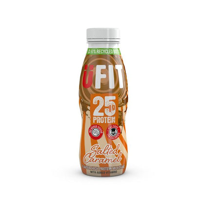 UFIT 25g High Protein Shake Drink, 10 x 330ML Carton - Promotes a Lean Body (NutriGrade B)